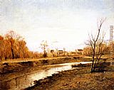 Joseph Kleitsch Platte River in Winter, Denver painting